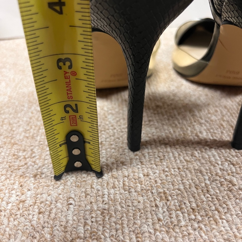 Nine West Black Patent Heels 8.5 - Picture 10 of 13